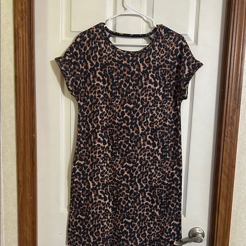 Leopard Print Dress